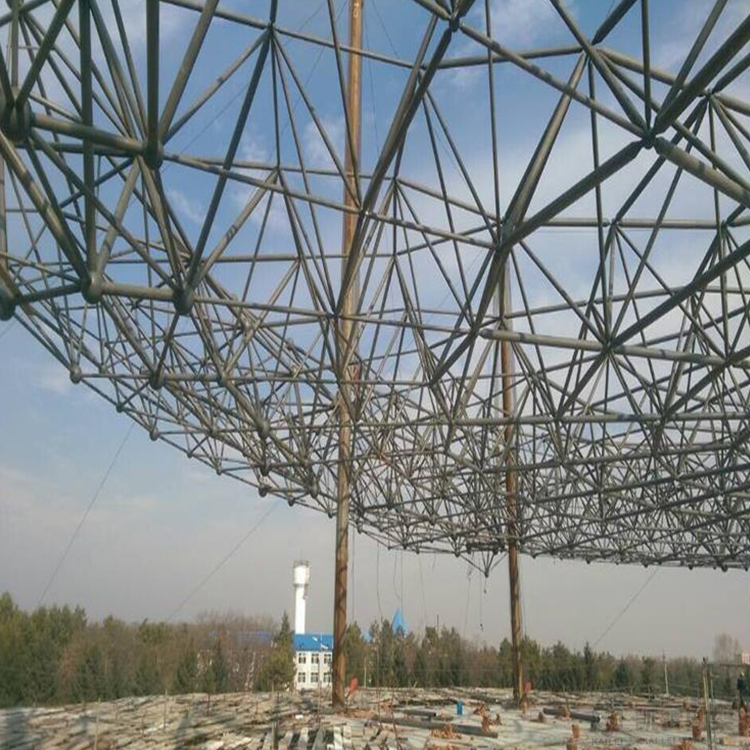 阿勒泰球形网架钢结构施工方案